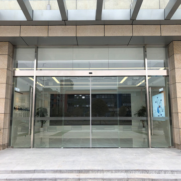 Electric translation door for office building